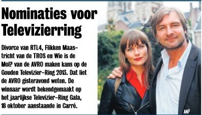 Artikel voorpagina Spits 01-10-2013