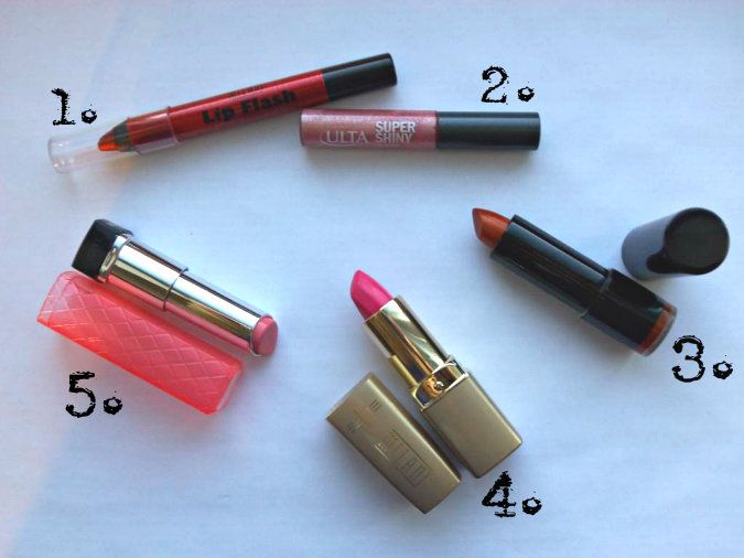 5FavBrightLipsticks