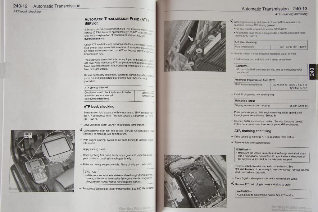 Bmw 535xi wagon battery location #7