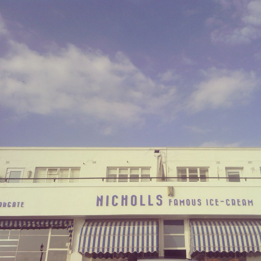 Around Here. Nicholls Ice cream, Parkgate.