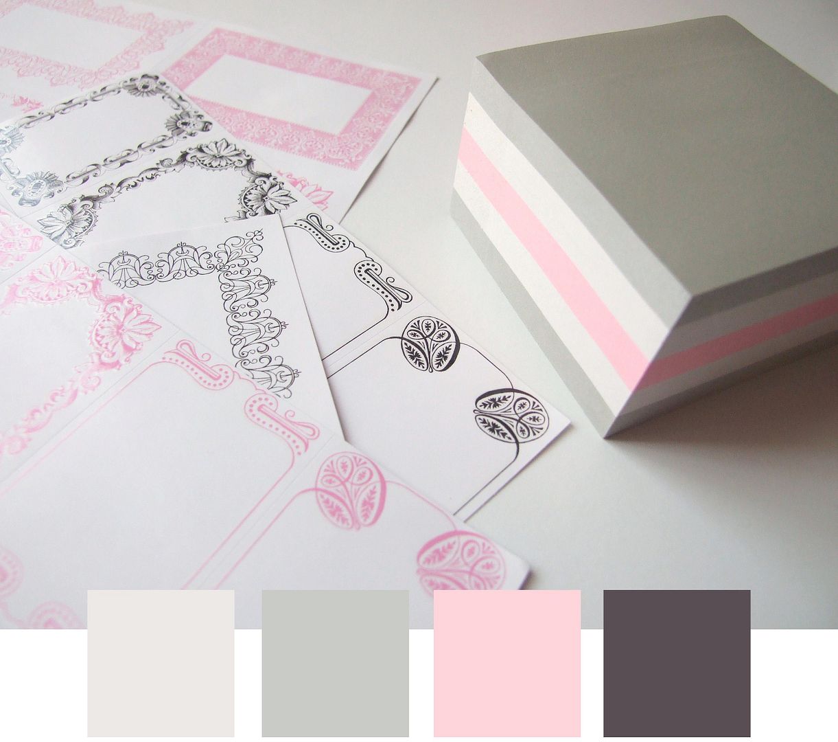 Stationary Love - Colour Palette - Gathering Beauty