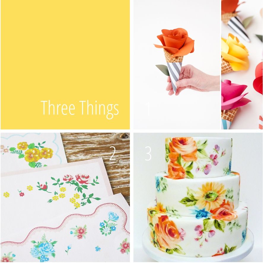 Three Things I Love - Floral Edition - Gathering Beauty