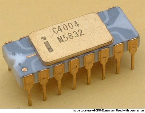 Intel 4004 Microprocessor photo Intel4004Microprocessor_zps10237e5a.jpg