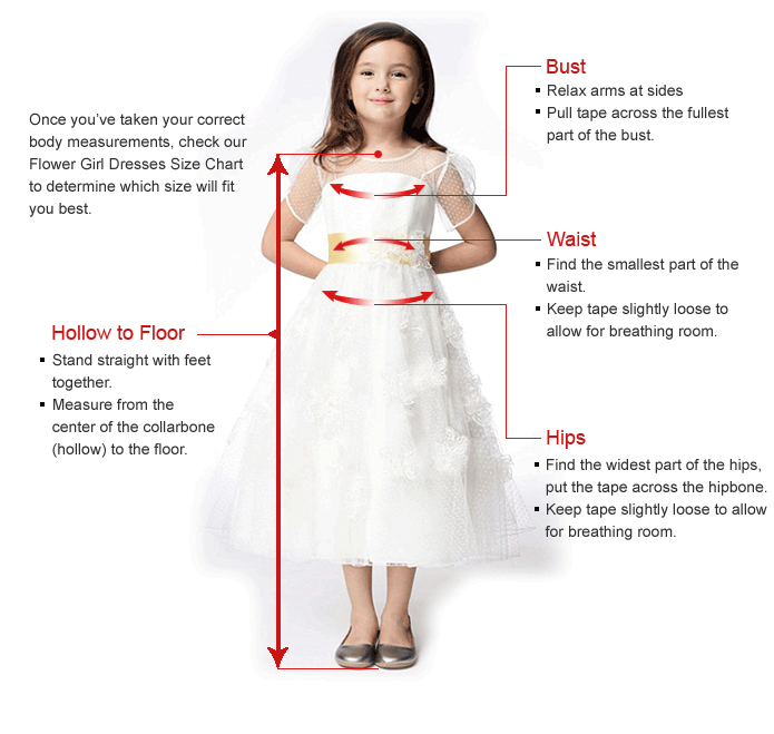 Flower Girl Dress Size Chart